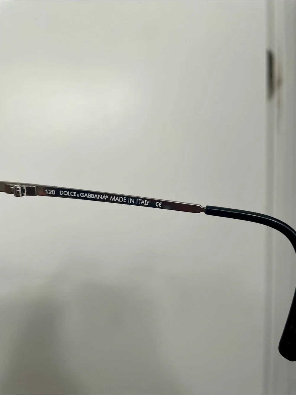 Dolce and Gabbana Stylish Rimless Black Accent sunglasses glasses